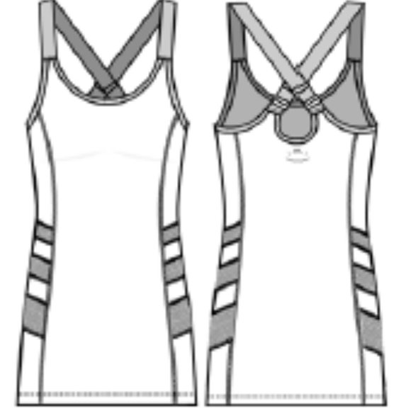 Beautiful Tank triple mesh - Picture 4 of 4